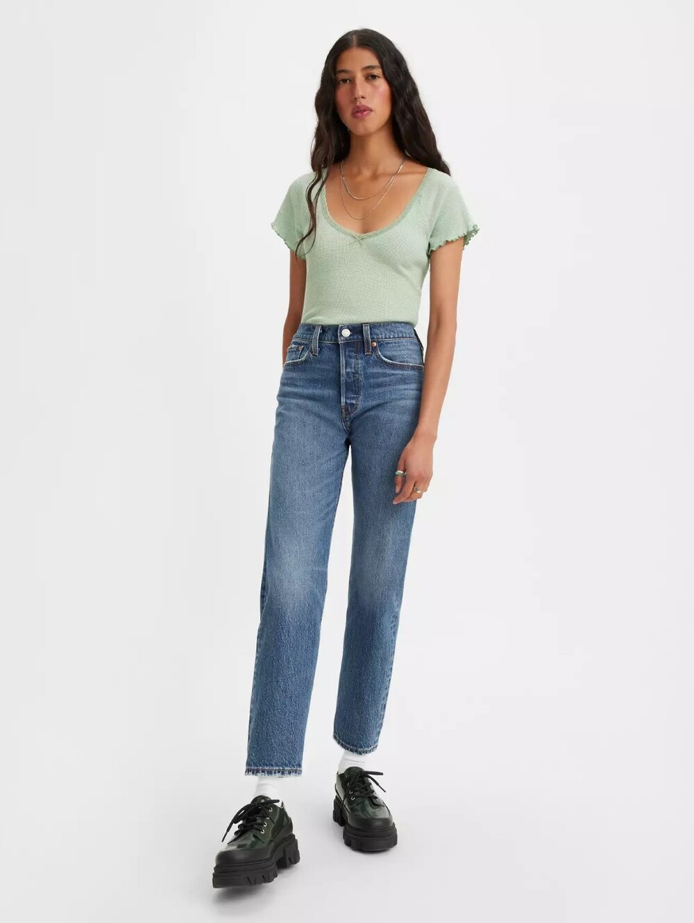 Price Firm 🍓 Levi Wedgie Straigh Jeans